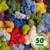 Стабилизированный мох ягель Nordic moss Микс 50 грамм