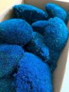 Стабилизированный мох кочки Green Ecco Moss Голубой 1 кг
