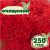 Очищенный стабилизированный мох ягель Nordic moss Красный 250 грамм
