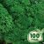 Стабилизированный мох ягель Nordic moss Зеленый травяной темный 100 грамм