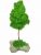 Стабилизированный мох дерево Reindeer Moss b/51/05/500/21 зеленый