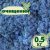 Очищенный стабилизированный мох ягель Nordic moss Лавандовый 0,5 кг