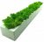 Стабилизированный мох SO Green Соу Грин в бетонном кашпо 50×6 см (00121)