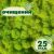 Очищенный стабилизированный мох ягель Nordic moss Зеленый весенний 25 грамм