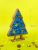 Декор елочка со стабилизированным мхом WoodHouse Christmas tree wooden синий деревянная елка