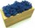 Стабилизированный мох SO Green Соу Грин синий в деревянном горшке 20×8 см (00374)